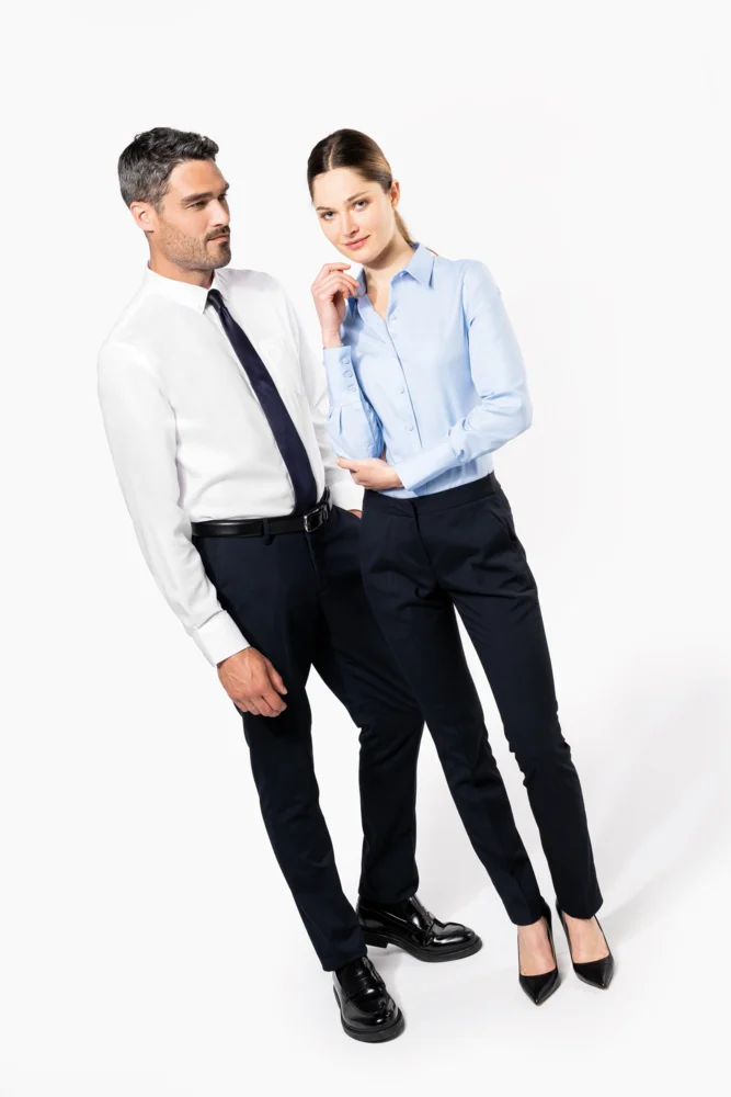 Non-iron shirt long-sleeve