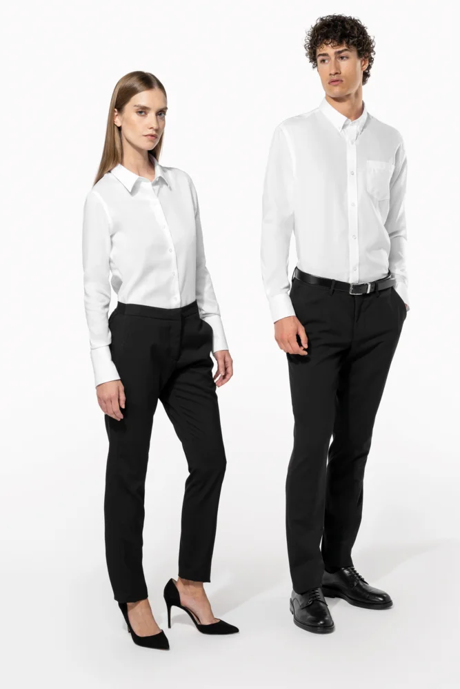 Non-iron shirt long-sleeve