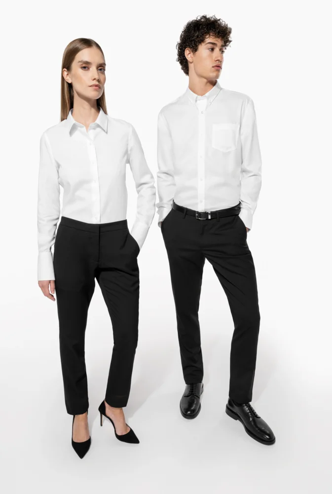 Non-iron shirt long-sleeve