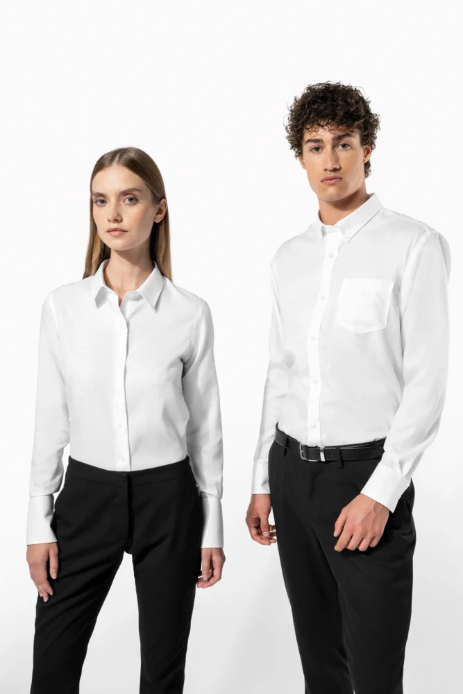 Non-iron shirt long-sleeve