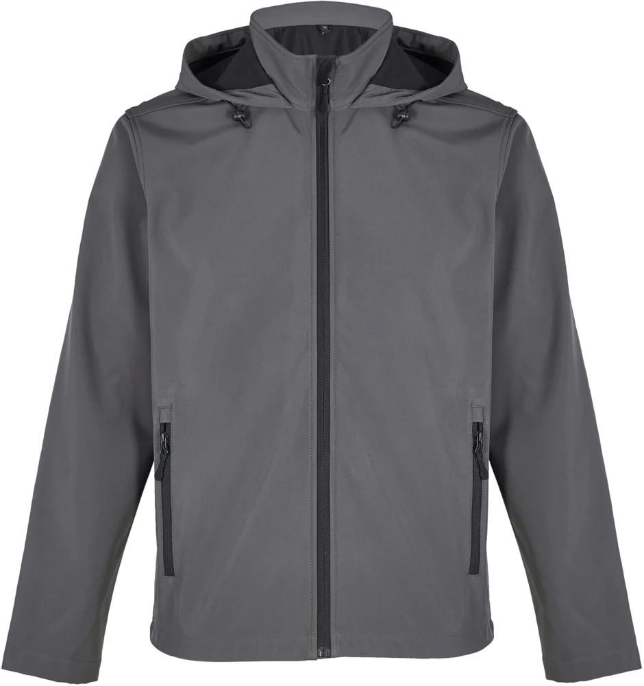 Herren 2-Lagen Kapuzen Softshell Jacke