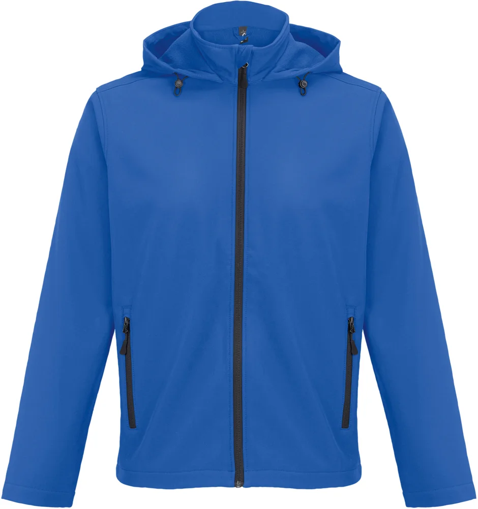 Herren 2-Lagen Kapuzen Softshell Jacke