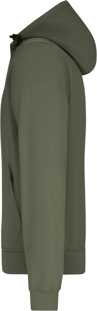 Herren 2-Lagen Kapuzen Softshell Jacke