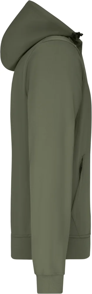 Herren 2-Lagen Kapuzen Softshell Jacke