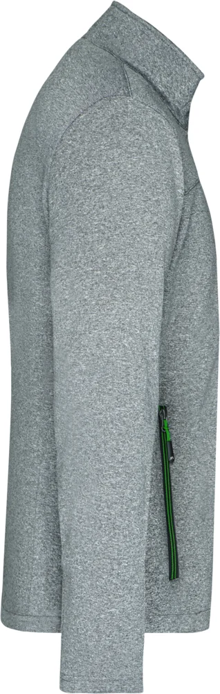 Men's 2-Layer Melange Softshell Jacket