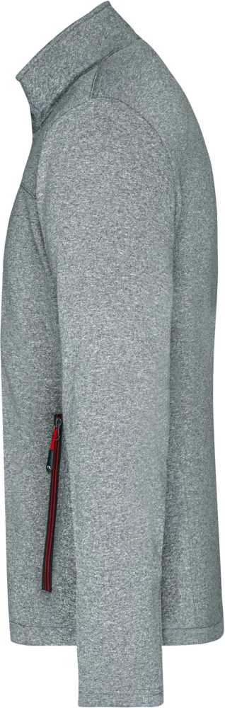 Men's 2-Layer Melange Softshell Jacket