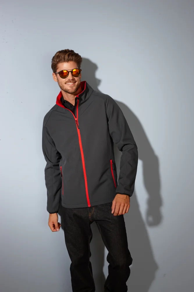 Herren 2-Lagen Promo Softshell Jacke