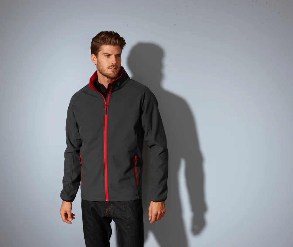 Herren 2-Lagen Promo Softshell Jacke