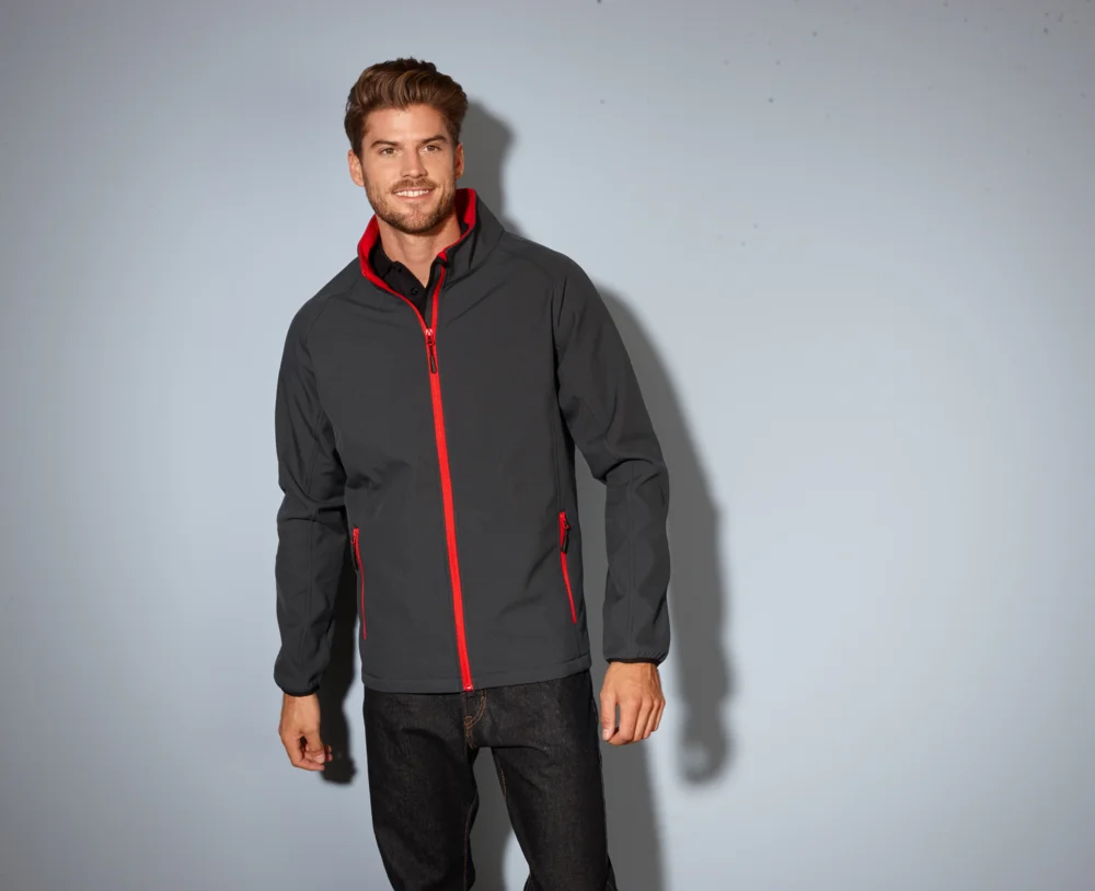 Herren 2-Lagen Promo Softshell Jacke