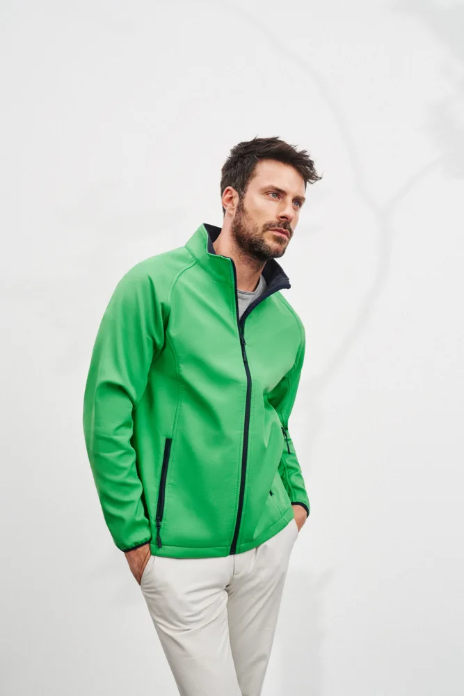 Herren 2-Lagen Promo Softshell Jacke