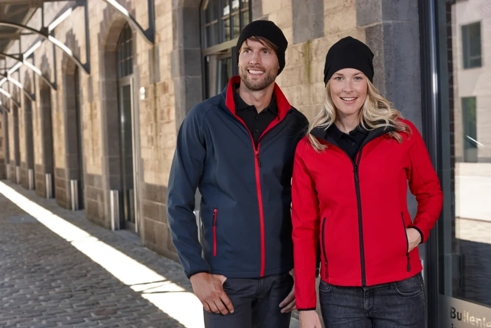 Herren 2-Lagen Promo Softshell Jacke