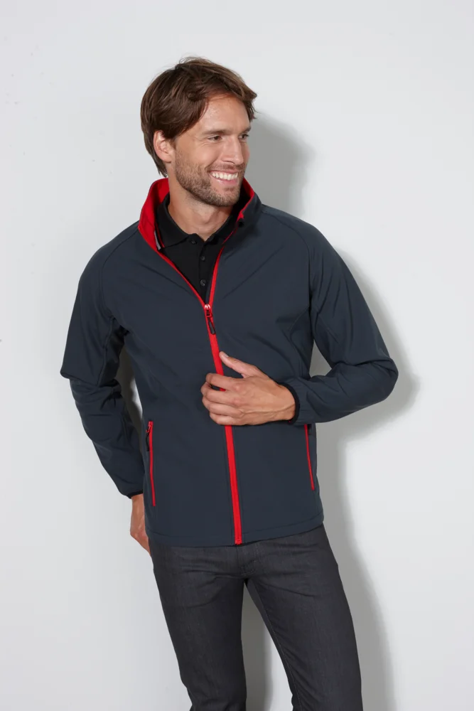Herren 2-Lagen Promo Softshell Jacke