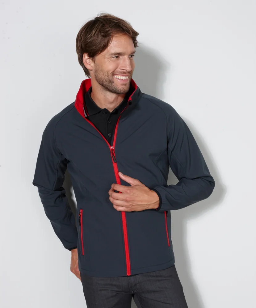 Herren 2-Lagen Promo Softshell Jacke
