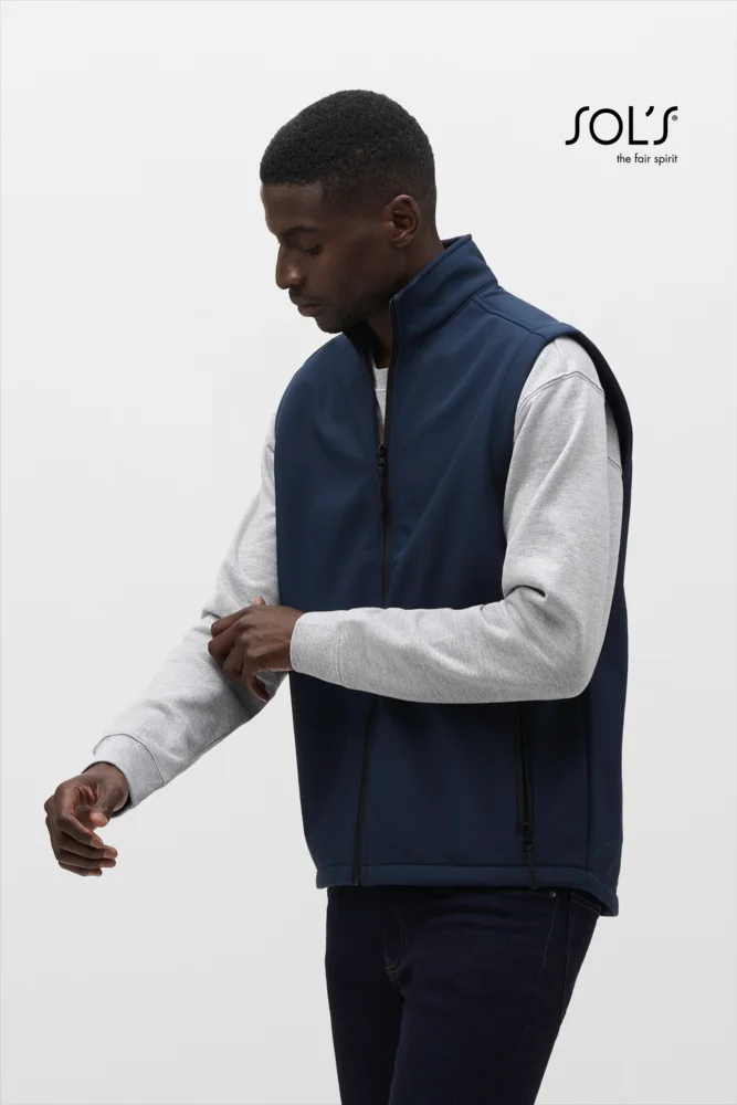 Men's 2-Layer Softshell Vest