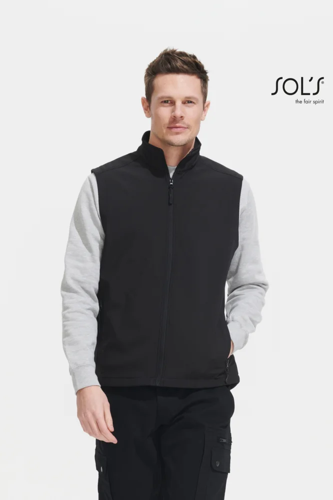 Men's 2-Layer Softshell Vest