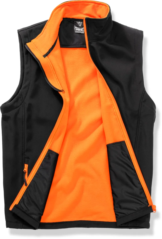 Herren 2-Lagen Softshell Gilet "Printable"