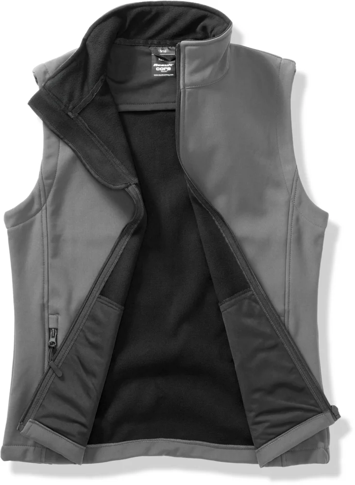 Herren 2-Lagen Softshell Gilet "Printable"