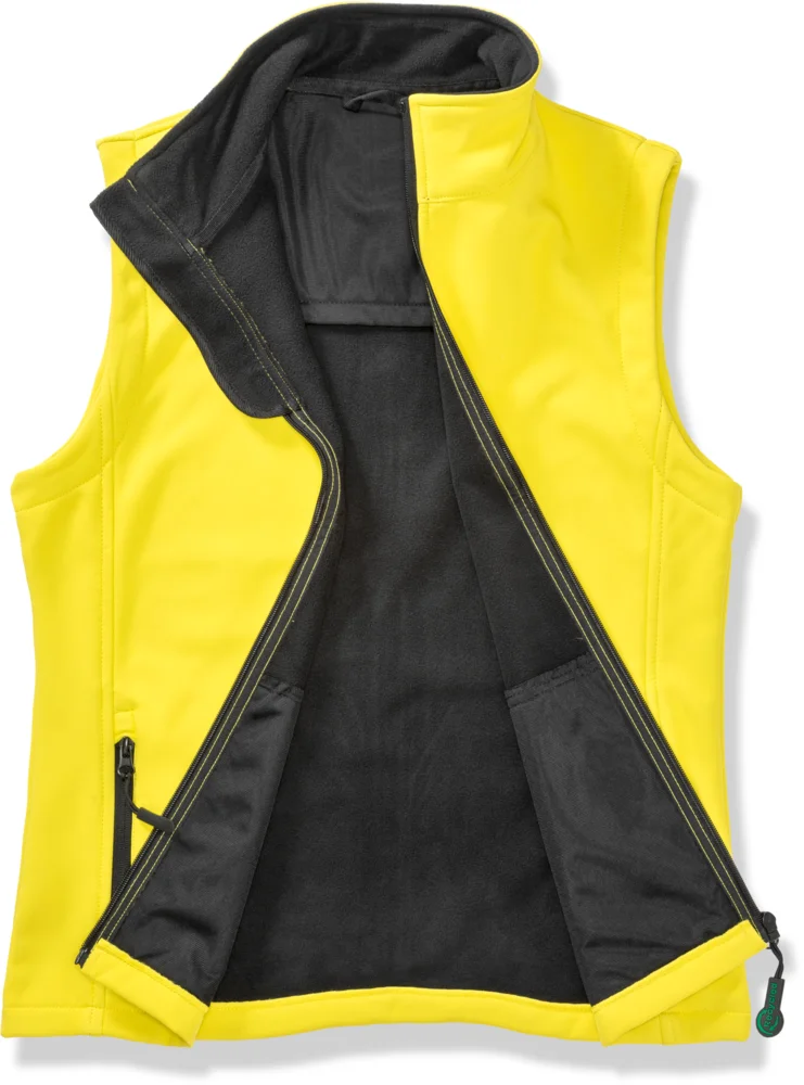 Herren 2-Lagen Softshell Gilet "Printable"