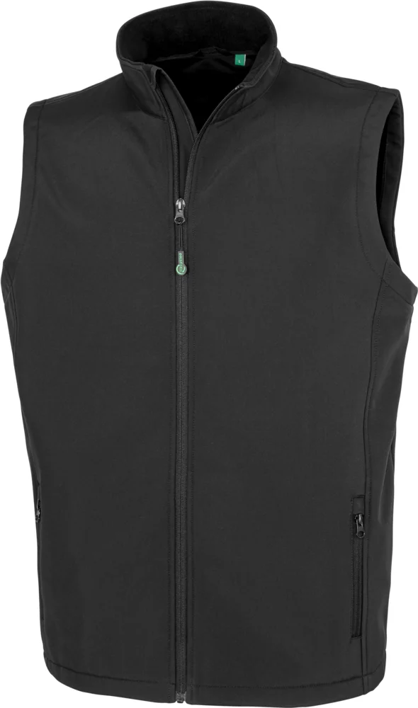 Men's 2-Layer Softshell Vest Printable
