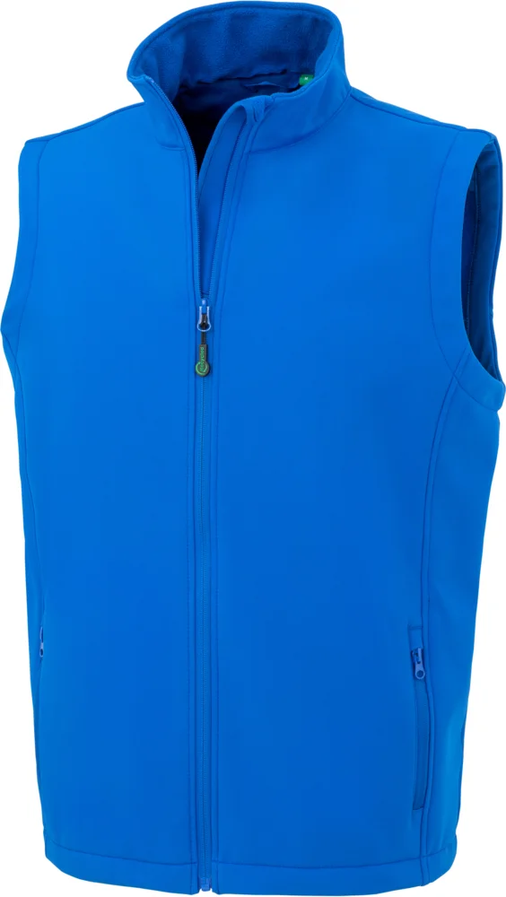 Men's 2-Layer Softshell Vest Printable