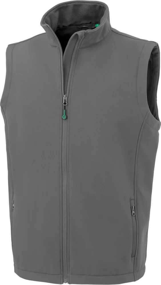 Men's 2-Layer Softshell Vest Printable