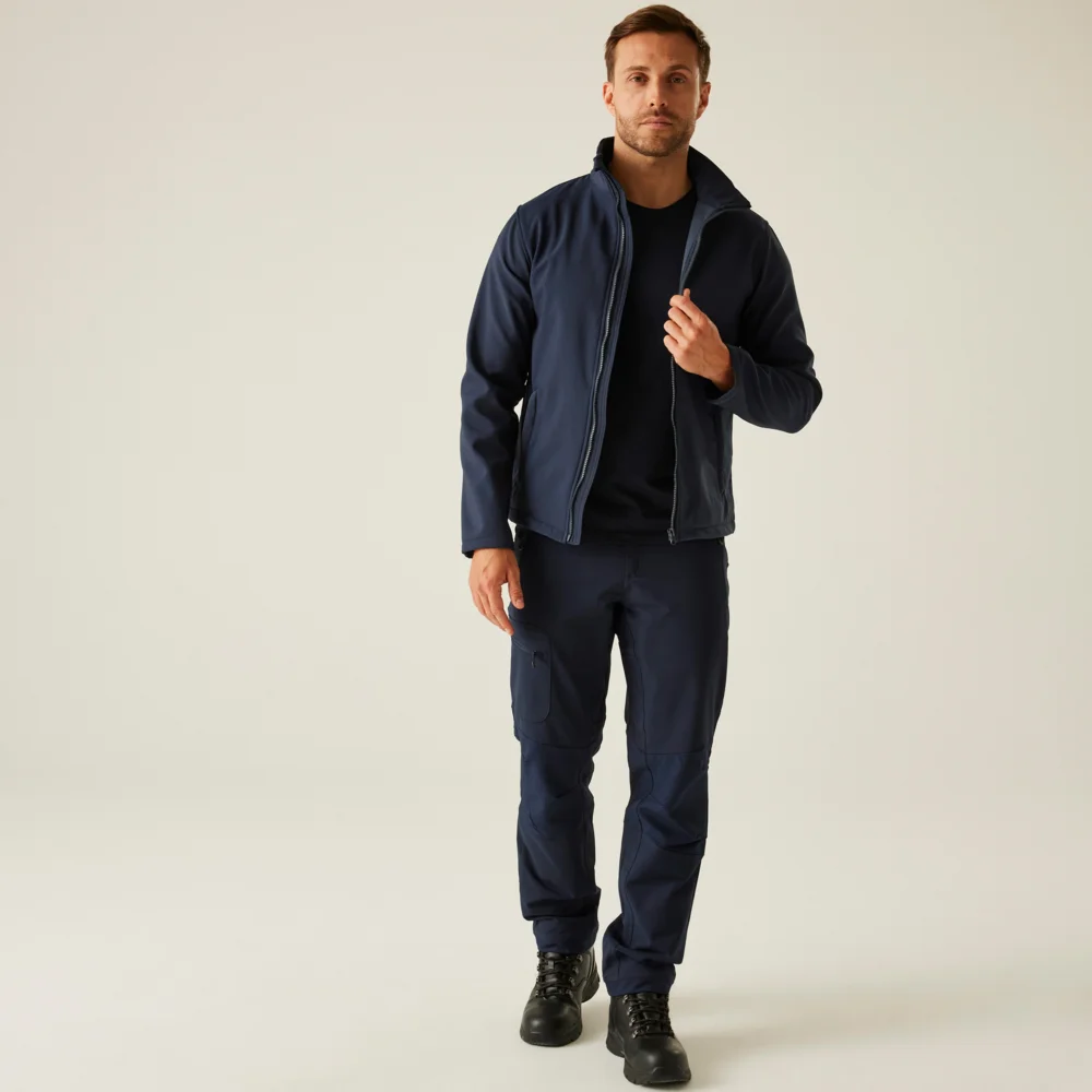Herren 2-Lagen Softshell Jacke "Ablaze"