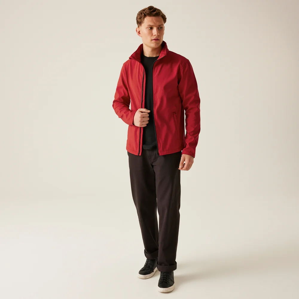 Herren 2-Lagen Softshell Jacke "Ablaze"