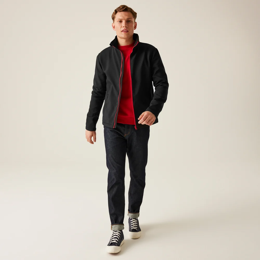 Herren 2-Lagen Softshell Jacke "Ablaze"