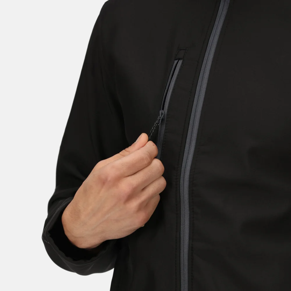 Herren 2-Lagen Softshell Jacke "Honestly Made"