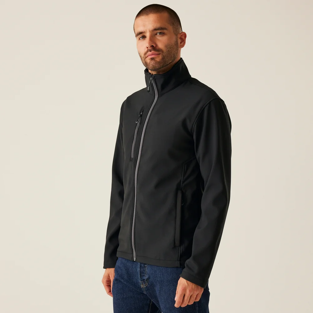 Herren 2-Lagen Softshell Jacke "Honestly Made"