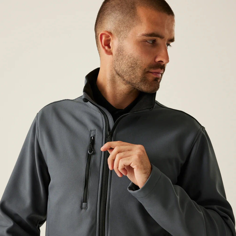 Herren 2-Lagen Softshell Jacke "Honestly Made"