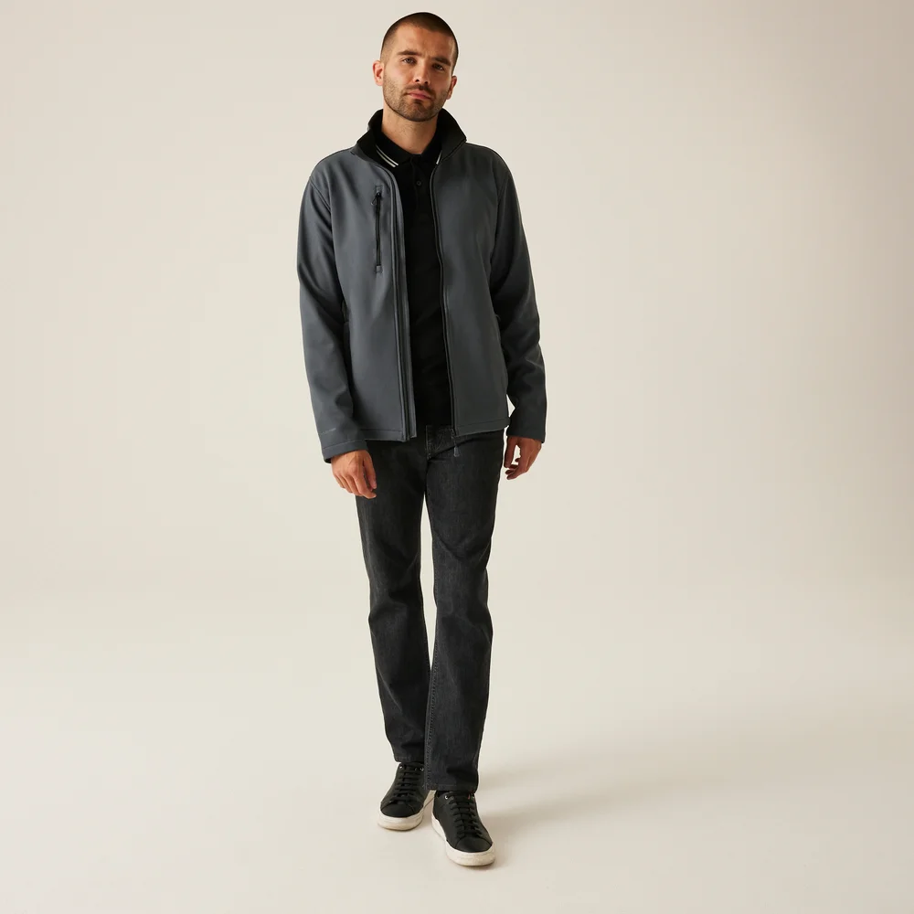 Herren 2-Lagen Softshell Jacke "Honestly Made"