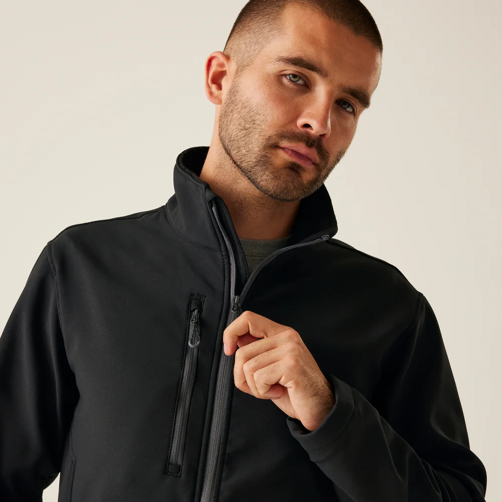 Herren 2-Lagen Softshell Jacke "Honestly Made"