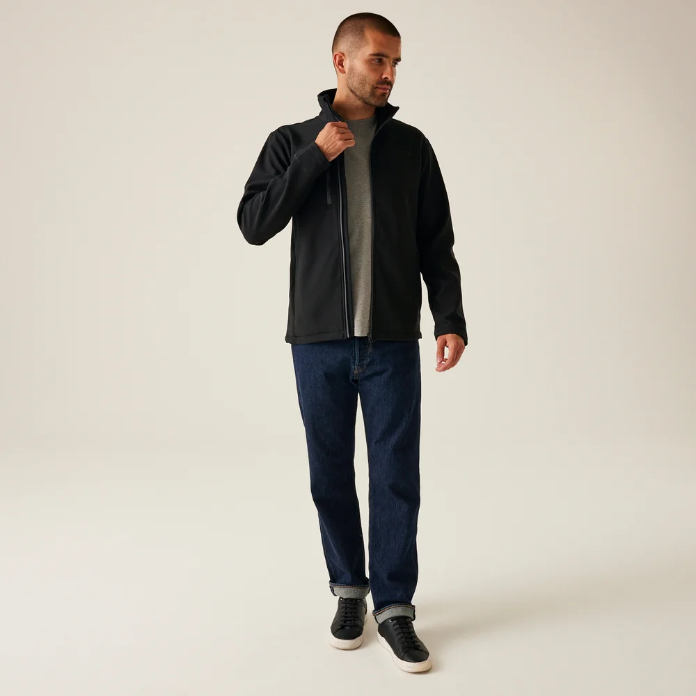 Herren 2-Lagen Softshell Jacke "Honestly Made"