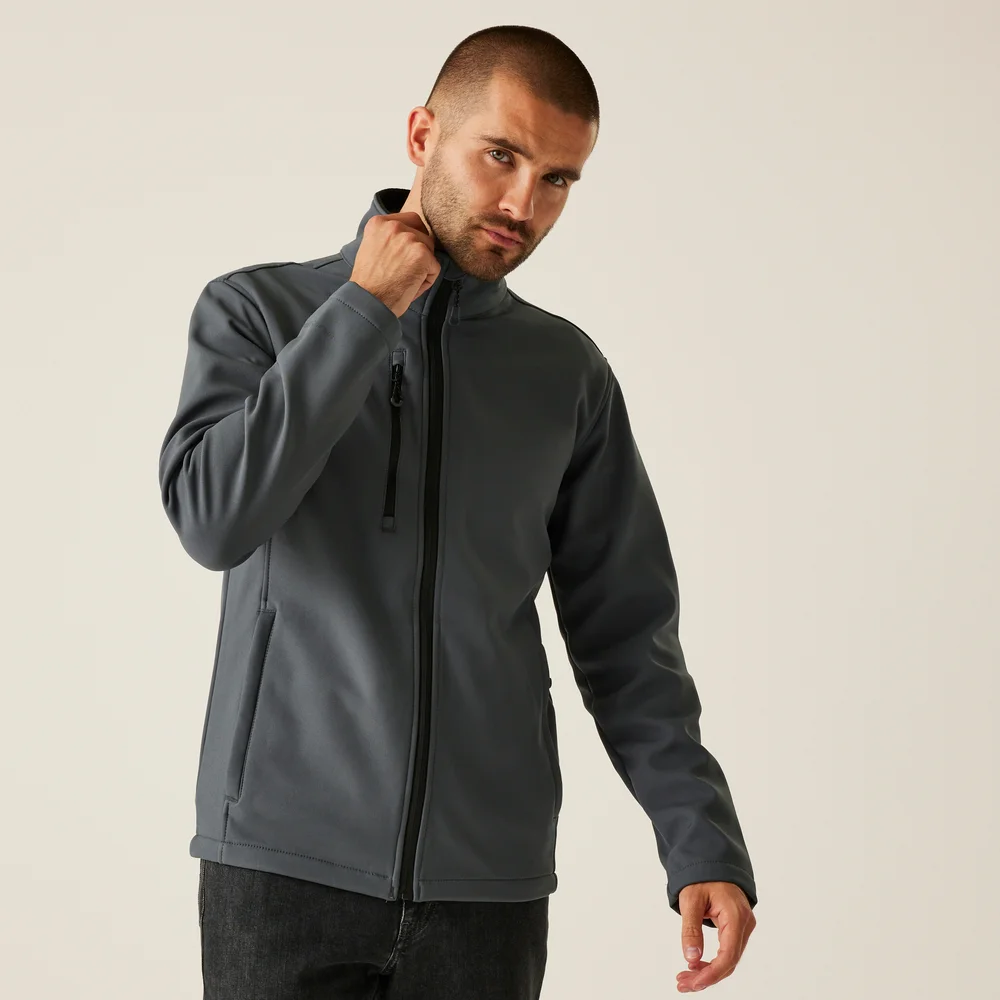 Herren 2-Lagen Softshell Jacke "Honestly Made"