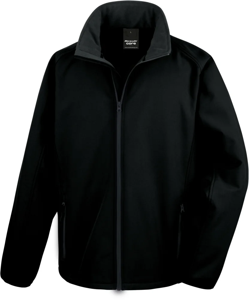 Herren 2-Lagen Softshell Jacke "Printable"