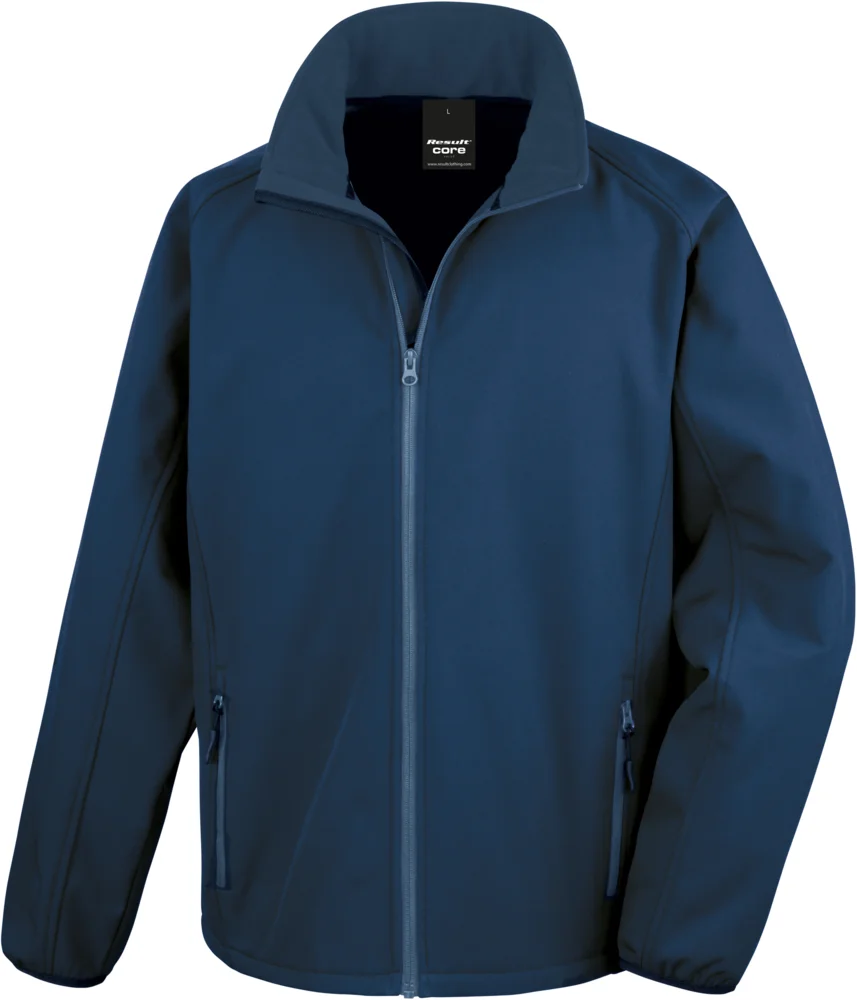 Herren 2-Lagen Softshell Jacke "Printable"