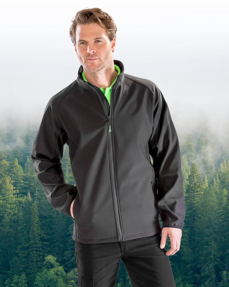 Herren 2-Lagen Softshell Jacke "Printable"