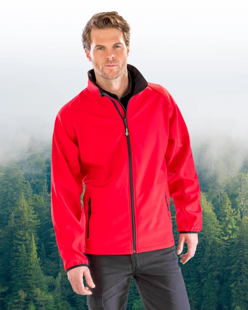Herren 2-Lagen Softshell Jacke "Printable"