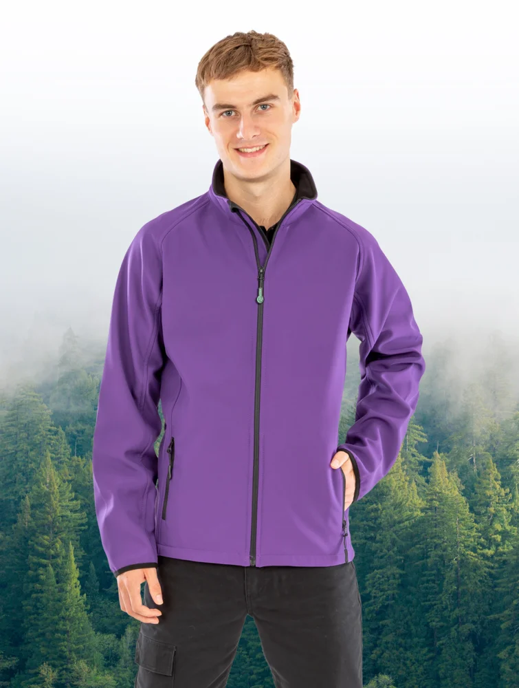 Herren 2-Lagen Softshell Jacke "Printable"