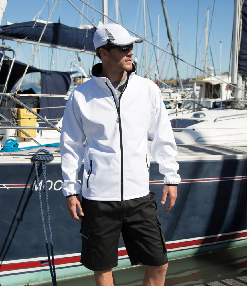 Herren 2-Lagen Softshell Jacke "Printable"