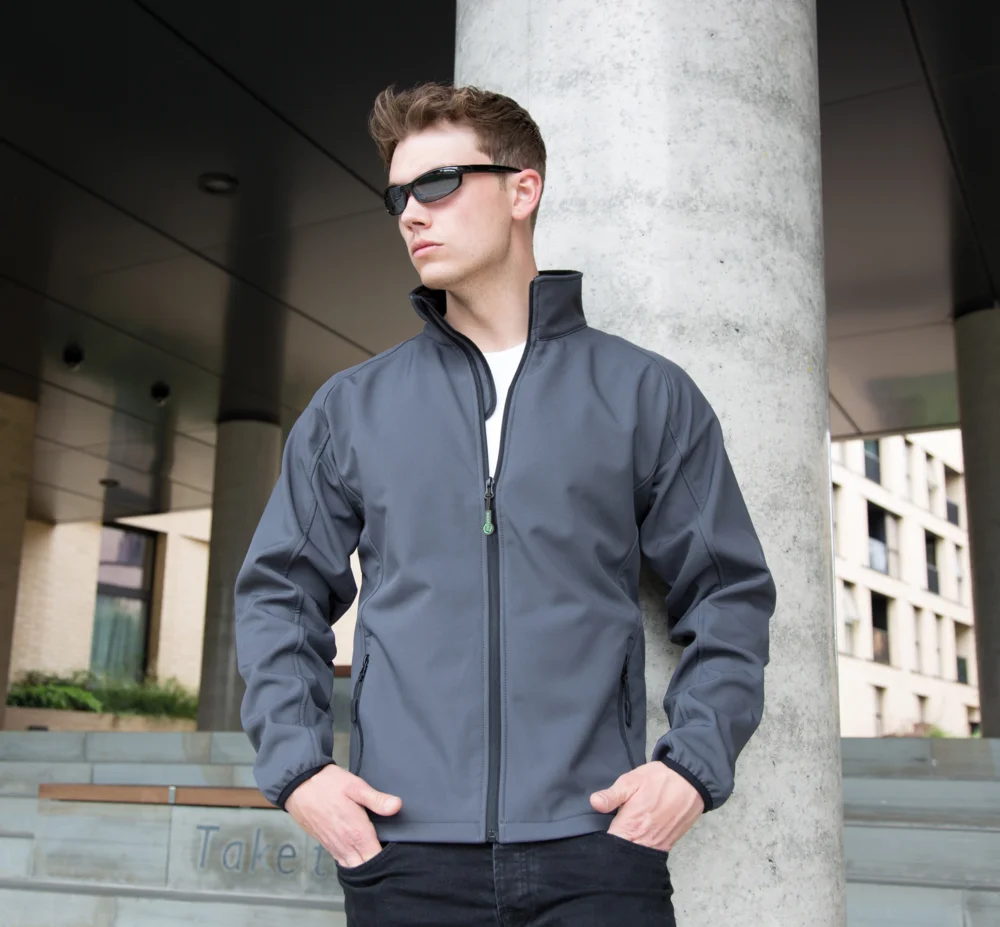 Herren 2-Lagen Softshell Jacke "Printable"