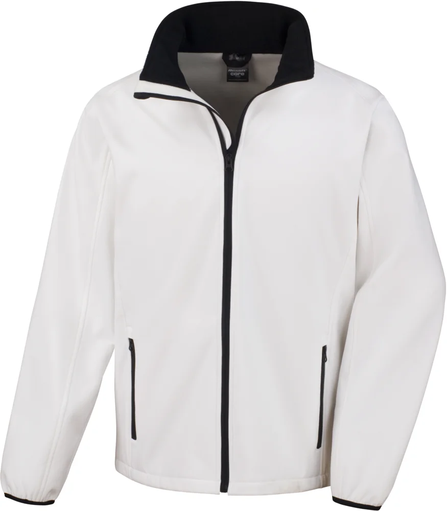Herren 2-Lagen Softshell Jacke "Printable"