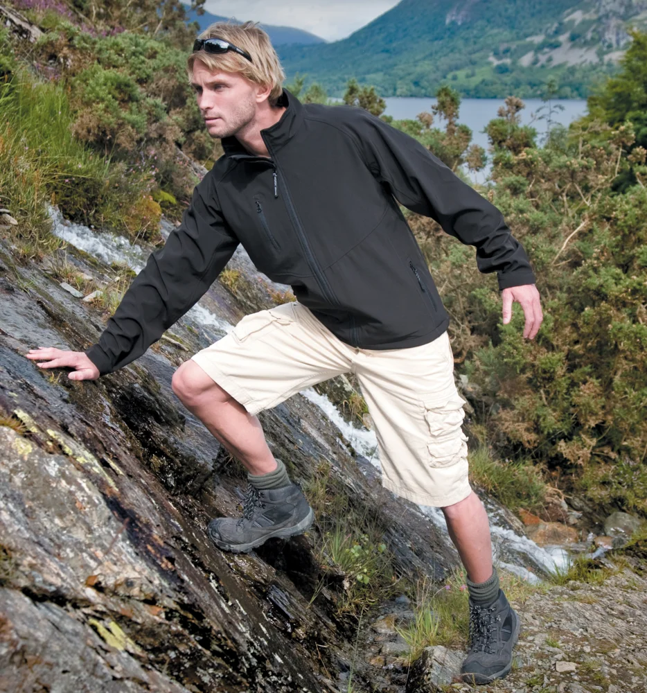 Men's 2-Layer Softshell Jacket
