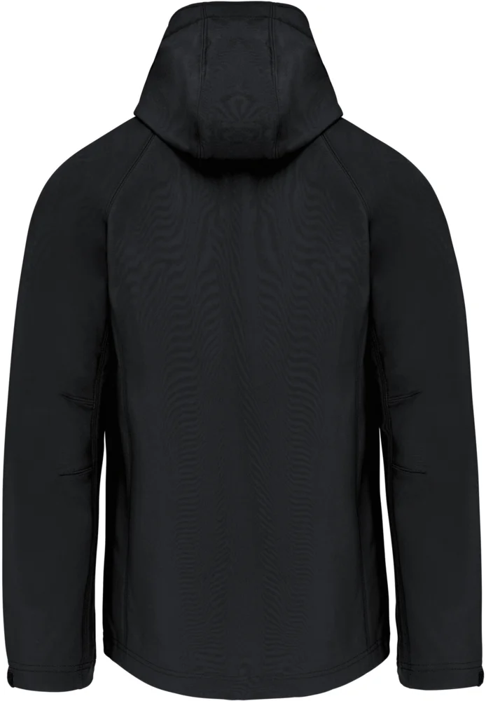 Herren 3-Lagen Kapuzen Softshell Jacke