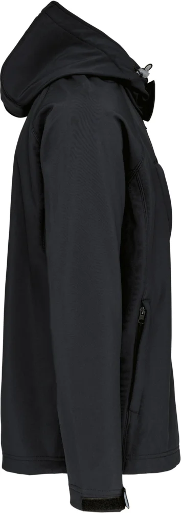 Herren 3-Lagen Kapuzen Softshell Jacke