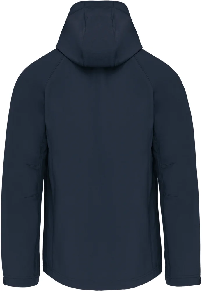 Herren 3-Lagen Kapuzen Softshell Jacke