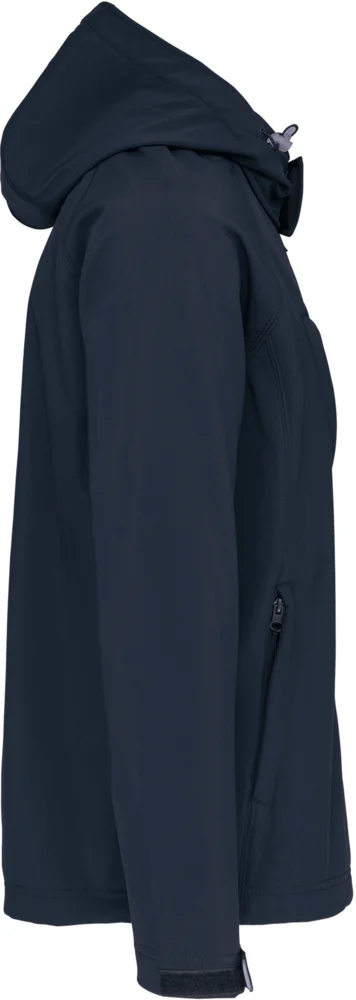 Herren 3-Lagen Kapuzen Softshell Jacke