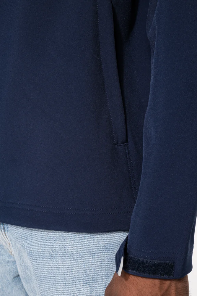 Herren 3-Lagen Kapuzen Softshell Jacke