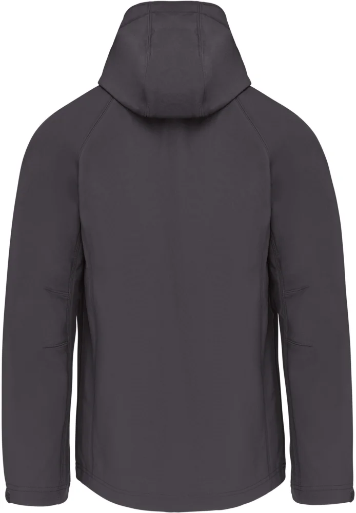 Herren 3-Lagen Kapuzen Softshell Jacke